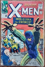X-Men #14 G 2.0 (Marvel 1965) ~ 1st Appearance of the Sentinels ✨ picture