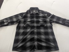 ​NWT Sonoma Goods For Life Men XL The Supersoft Knit Shirt Plaid Flannel Button picture