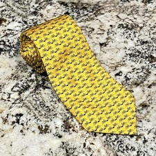 SPDR Gold Shares GLD Silk Neck Tie Vineyard Vines Custom Made In USA Finance picture