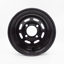 10x7 4/4 Rim Wheel Golf Cart Go Kart Riding Mower Garden 10 x 7 Steel Rim 4 lugs picture
