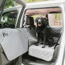 Iron Paws Large Dog Car Seat Cover Waterproof Hammock Door Protection Truck SUV picture
