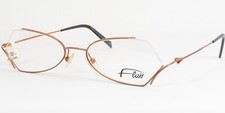 Vintage Flair 459 668 Copper /Silver UNIQUE RARE EYEGLASSES 52-17-135mm Germany picture