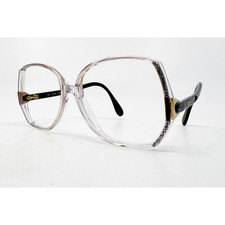 Silhouette Eyeglasses Womens Clear Pre-owned Oversized SPX M 1708 54-14-130 picture