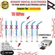 Bonart Tip Blue Style T4 Fine Wire Electrodes 10Pcs Set old ART-E1 Tungsten Tips picture