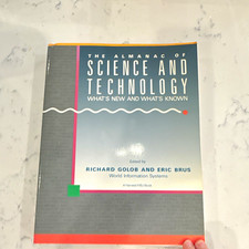 Almanac of Science and Technology: What's New & Known PB 1990 1st Golob/Brus picture