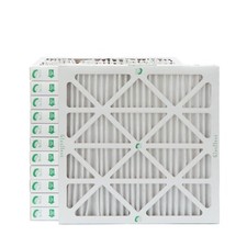 20x20x2 MERV 10 AC Air Filters. 12 PACK. Actual Size: 19-1/2 x 19-1/2 x 1-3/4 picture