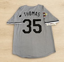 Frank Thomas Chicago White Sox 2005 World Series Grey  Men's Jersey picture