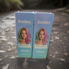 Azonbey Disposable Hair Color Spray Hair Dye, pink and white 100 mL picture