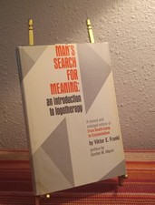 MAN'S SEARCH FOR MEANING, Viktor Frankl, Beacon Press, 1962, Hardcover, DJ picture