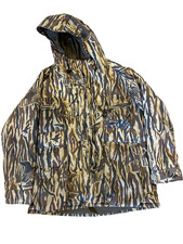 Vintage Cabela's Ducks Unlimited Camo Gore-Tex Parka Jacket Size L Tall USA Made picture