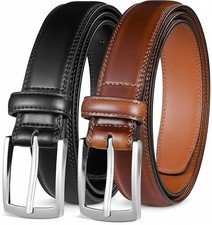 New Genuine Leather Belts For Men Classy Dress Belts Mens Belt Many Color & Size picture