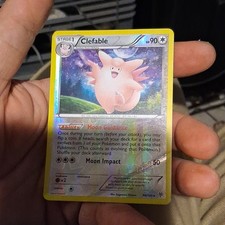 The Pokémon Company Pokémon TCG Clefable 98/135 Plasma Storm Holo Rare 2013 picture