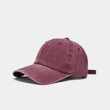 Cotton Baseball Cap Ball Dad Hat Adjustable Plain Solid Washed Men Premium 2026 picture