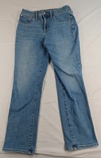 Madewell Women’s Blue Stretch Jeans Bootcut Flare Mid Rise Tencel Denim picture