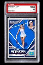 2017 Elena Rybakina Future Stars Rookie Card #FB-ER17 Limited Edition Graded 10 picture