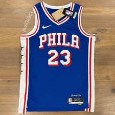 Nike LeBron James Philadelphia 76ers Swingman Jersey NBA Icon Edition Sixers picture
