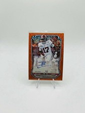 2026 Bowman Football Lotzier Brooks Bowman 1st Auto /25 Orange Mojo On Card Auto picture