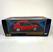RICKO 1:18 Lancia Delta HF Integrale Evo 2 Red Diecast Car w/ Case New picture