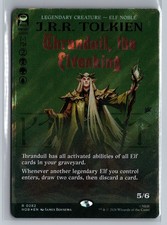 Thranduil, the Elvenking (Borderless) (Surge Foil) Foil R The Hobbit 282 NM picture