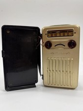 1949 Automatic Radio Tom Thumb Buddy Portable Tube Radio Boston Vintage Untested picture