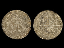Henry VII Groat Type IIId London 1499-1502 - gF - SCARCE RULER & TYPE picture