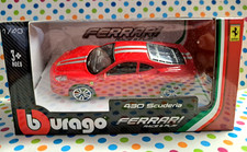 BURAGO 1/43 SCALE FERRARI RACE & PLAY FERRARI 430 SCUDERIA NEW picture