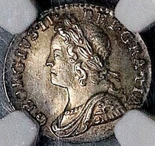 1753/2 NGC MS 64 George II Penny Great Britain Rare OD Coin POP 1/1 (26073102C) picture