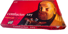 Confucius Say - Magnetic Quiz Game - Vintage - Pressman Toy Corp C1960s picture