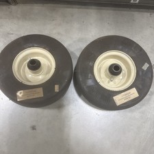 Qty. 2 OEM Grasshopper 603973 Semi-Pneumatic 9x3.50-4/2.25 Wheel Assembly picture