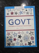 Govt: Principles Of American Government by Sidlow and Henschen 11th Ed.  (2021) picture