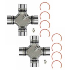 Premium Driveshaft Universal Joints Pair Front or Rear Moog 534G Greaseable picture