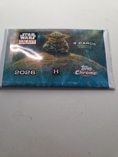 2026 Star Wars Chrome Galaxy Sealed Trading Cards Hobby Pack picture