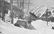 1914 Cabins By Mines Cornucopia Oregon OR - Reprint picture