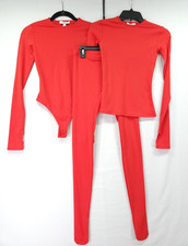 Khy by Kylie Jenner 3 Pc Compression Set Womens Size XS Bodysuit Top Legging picture