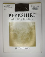 BERKSHIRE ALL DAY SHEERS Pantyhose QUEEN 1x-2x Utopia 4404 picture