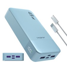 JUOVI 45W 20000mAh Power Bank Portable Charger External Battery Backup For Phone picture