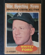 1962 Topps Baseball #475 Whitey Ford All Star - HOF - New York Yankees picture