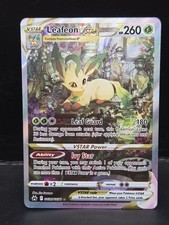 Pokemon TCG Leafeon VSTAR GG35/GG70 Crown Zenith Galarian Gallery MINT  picture