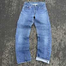 Vintage Levi's 1980s Redline Selvage 501 Denim Jeans Made In USA picture