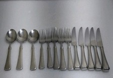 Lot 13 Martha Stewart Everyday MSE6 Dinner Knives/ Forks,Soup Spoons Salad Forks picture