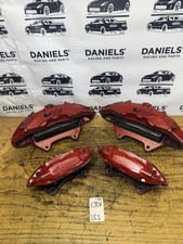 2009-2014 Cadillac CTSV/ ZL1 6 Piston Brembo Brake Caliper Set Of 4 OEM RED picture