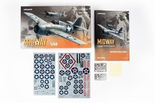 Eduard 1/48 Midway F4F-3 & F4F-4 Wildcat Dual Combo 11166 picture