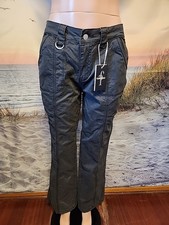 Nwt Flamingals Womens Gray Jeans 4 Pockets Size  SMALL #84977 Inseam 31 picture