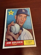 1961 Topps #298 Jim Golden. EX picture