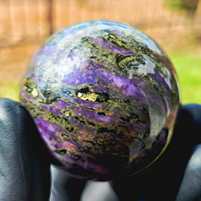 Extremely Rare 57mm Kataranskite Sphere | Kola Peninsula Russia Endemic Mineral picture