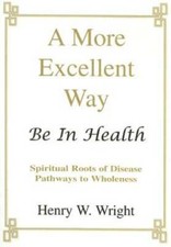 A More Excellent Way:  Be In Health - Paperback By Henry W. Wright - GOOD picture