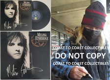 Melissa Etheridge signed Brave and Crazy album COA proof autograph vinyl record picture