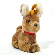 Vintage Fun Farm 1981 Plush Deer Fawn Stuffed Animal Reindeer Holiday decoration picture