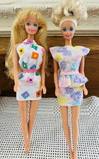 Two 1990’s Barbie Dolls in original clothes great condition picture