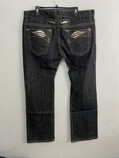 Robin's Jean Mens Straight Denim Jean Y2K Authentic Vintage Size 38. Made In USA picture